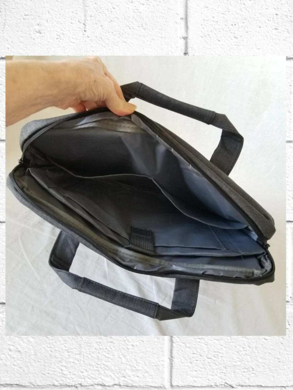 NWOT! MicaYoung Laptop Computer Carrying Case Tote w/Shoulder & Luggage Straps